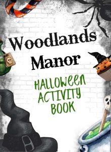 Halloween Activity Book Front Cover